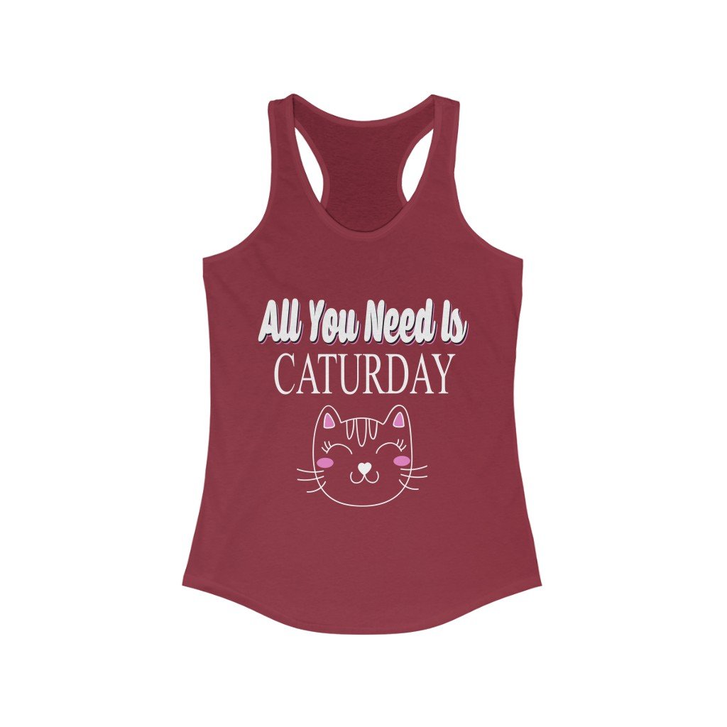 Caturday Tank Top