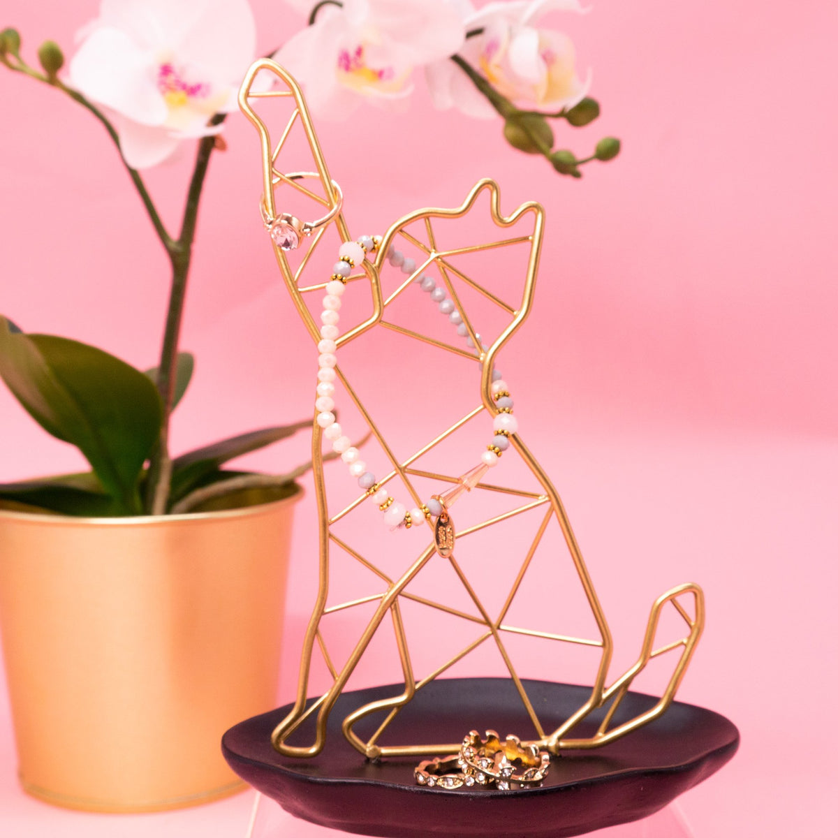 Cat Jewelry Stand