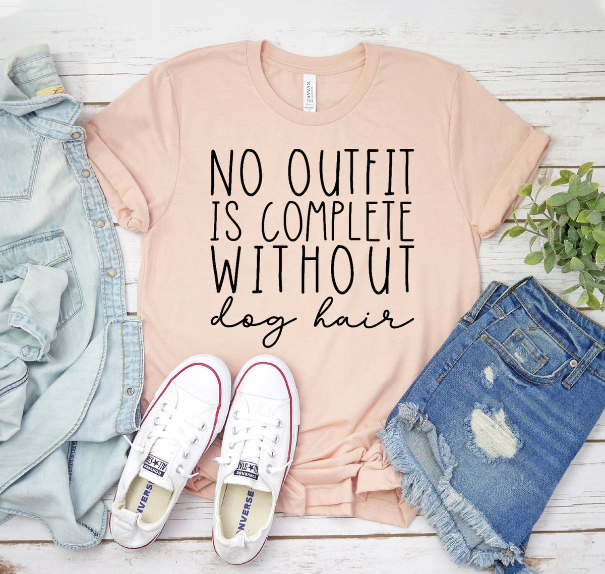 Complete Dog Hair  Look T-Shirt
