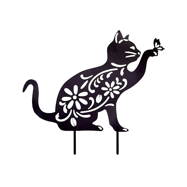 Cat Garden Stake