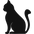 Cat - Metal Wall Art