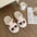Women Slippers Warm Cute Home Cat Plush Flats Casual Shoes