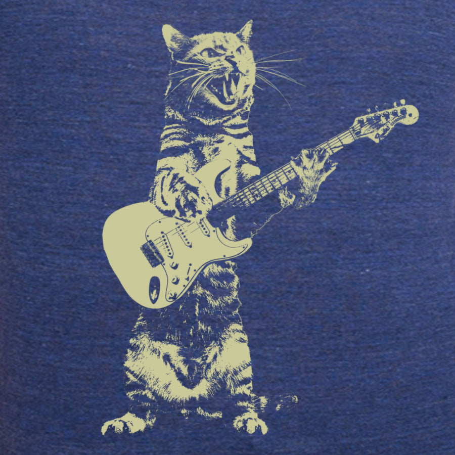 Cat playing guitar T-Shirt