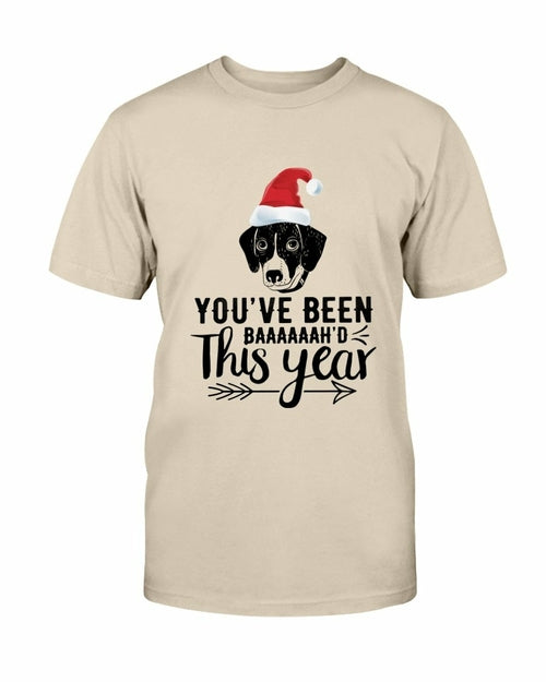 Baaaah'd Christmas T-Shirt