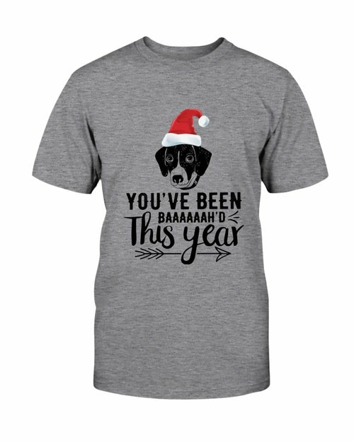 Baaaah'd Christmas T-Shirt