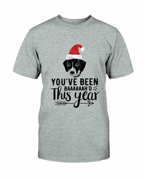 Baaaah'd Christmas T-Shirt