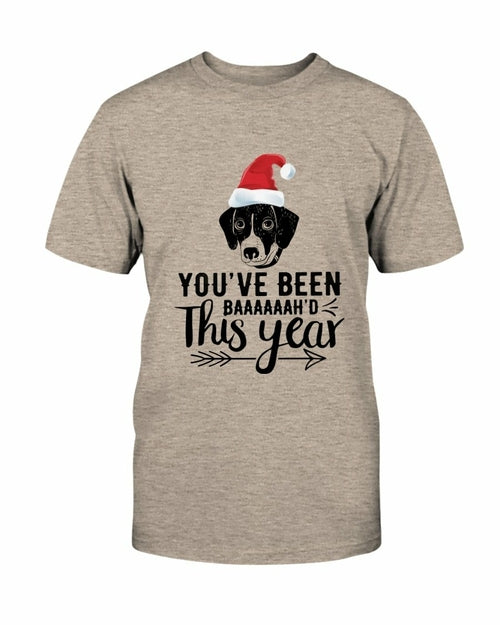 Baaaah'd Christmas T-Shirt