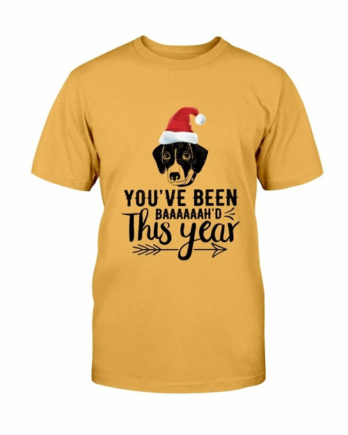Baaaah'd Christmas T-Shirt